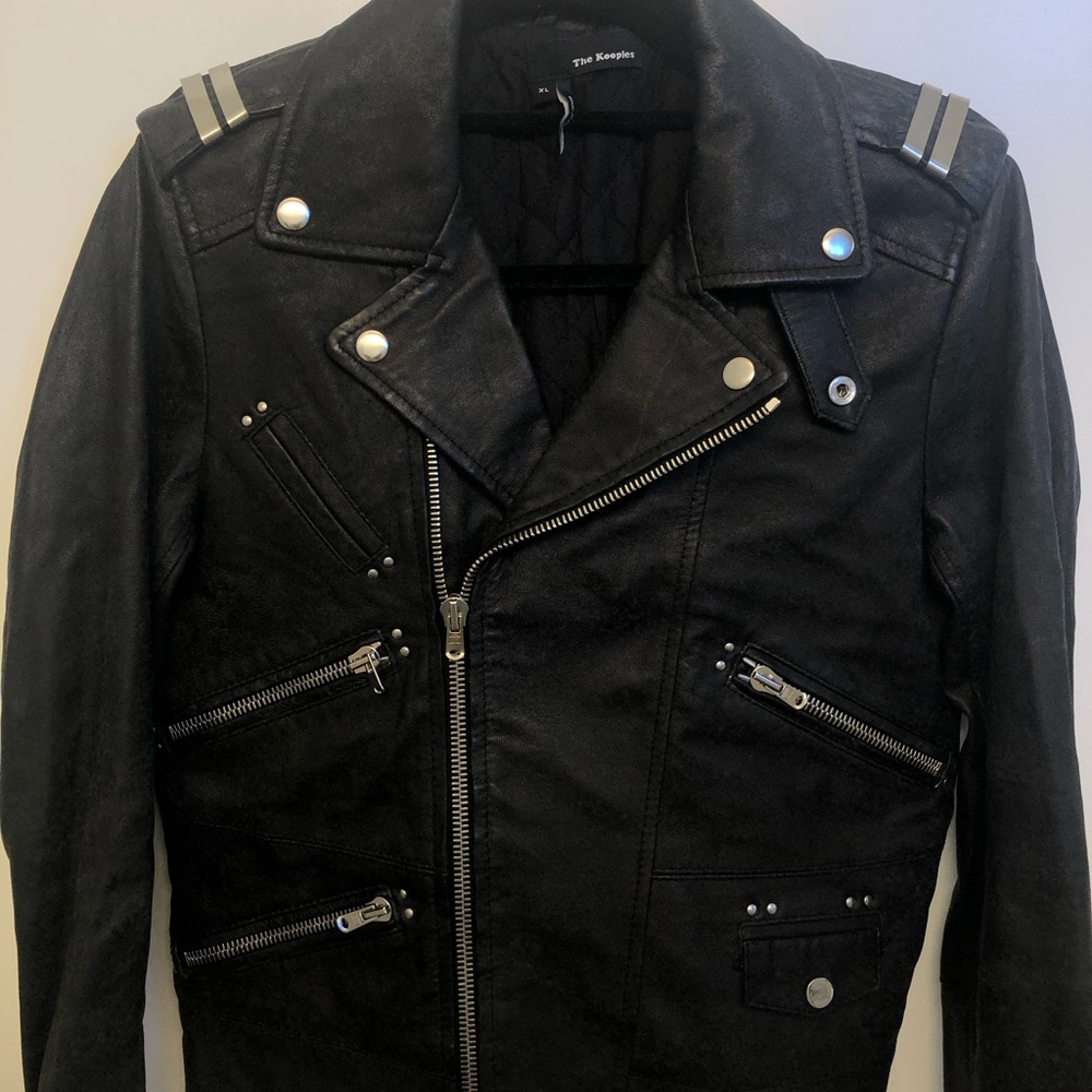 The Kooples Leather Jacket - Worn twice